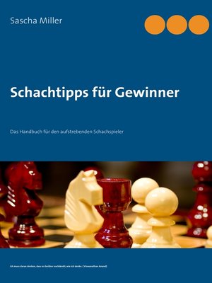 cover image of Schachtipps für Gewinner